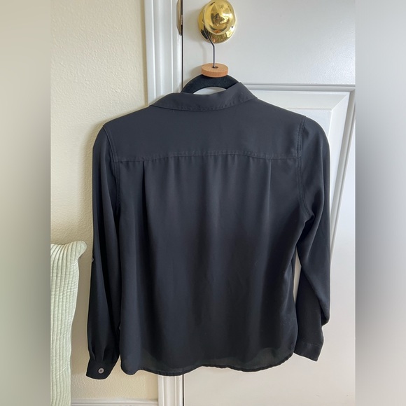 Loft black button up - Picture 3 of 3